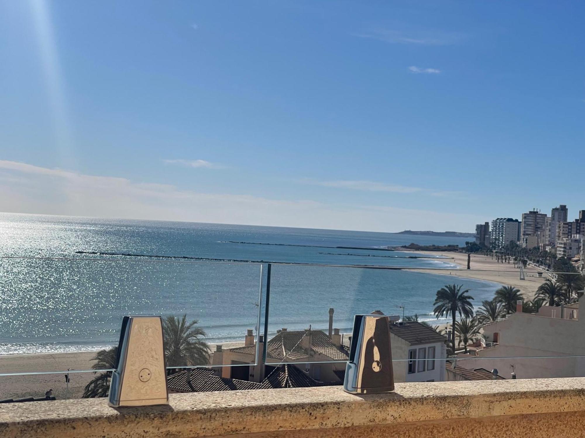 Duplex Penthouse With Sea, Beach, Marina & Mountain Views El Campello Exterior foto